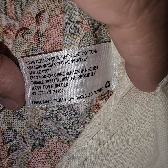 3x Universal Thread Floral Mini Skirt - Orange Multicolor - Picture 4 of 4